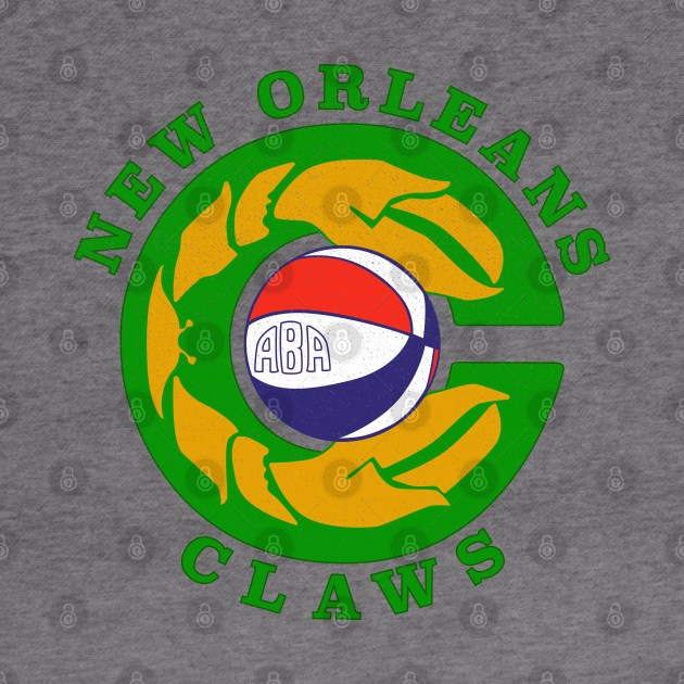 Defunct - New Orleans Claws ABA Basketball by LocalZonly